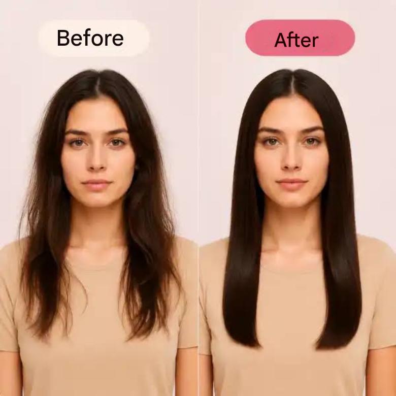 Hot Comb Straightener & Heated Brush