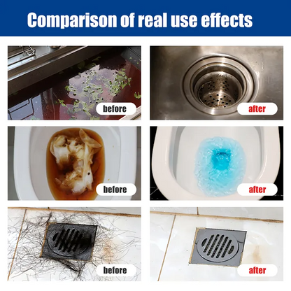Pipe Dredge Sink Cleaner – Powerful Drain Blockage Remover Tool