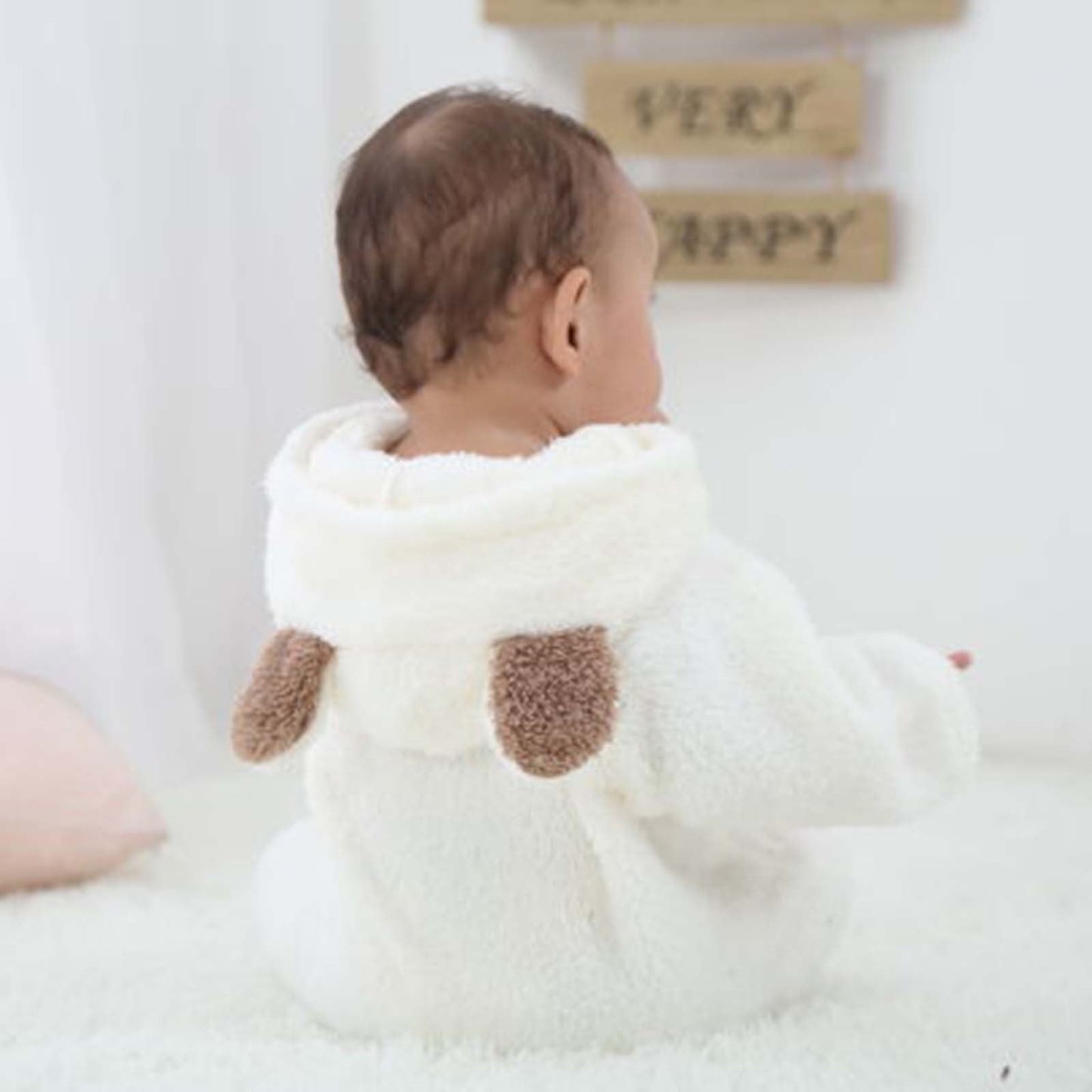🧸 Humor Bear Baby Boy Long Sleeve Autumn/Winter Outfit