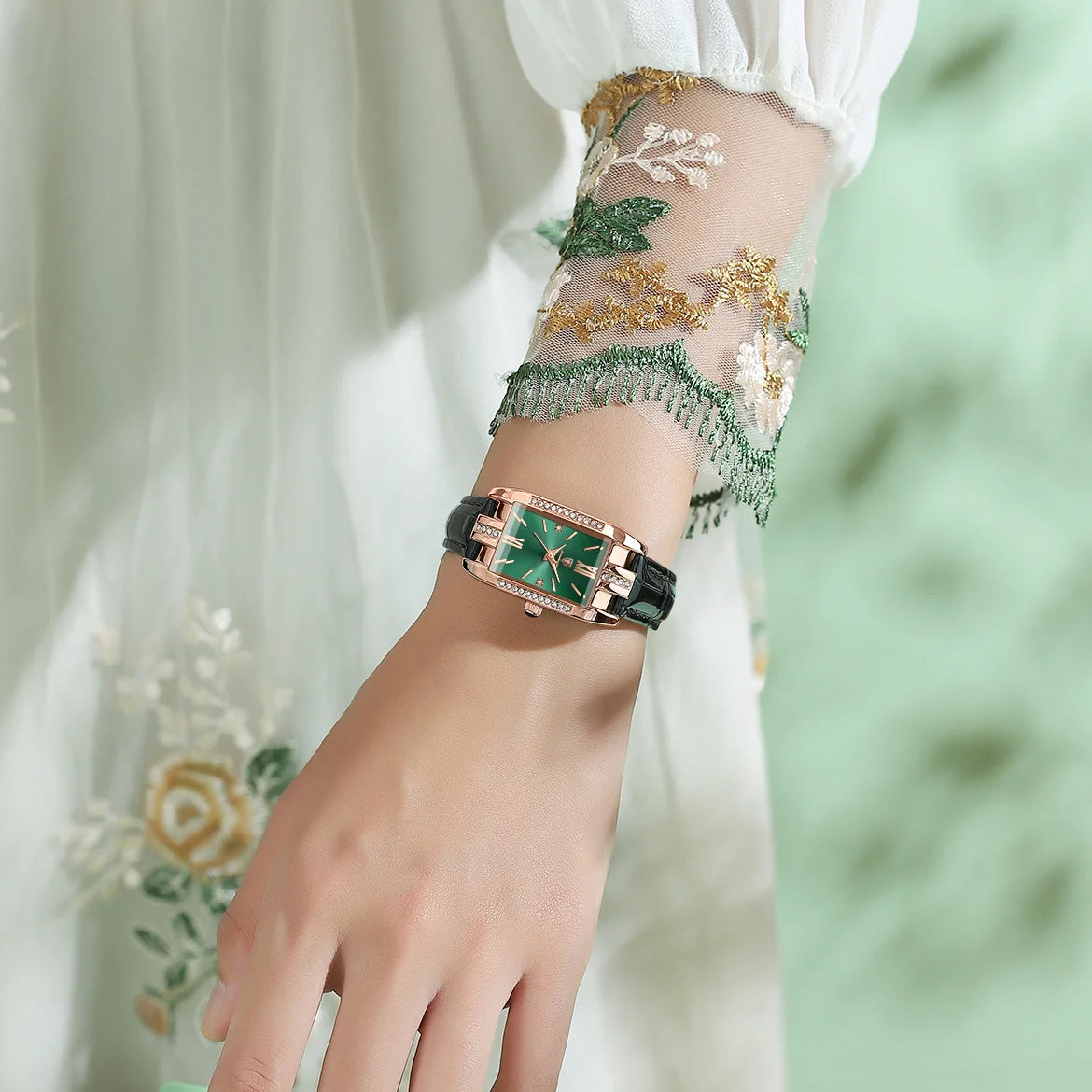 SN Vintage Elegance Watch and Jewelry Set