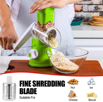 3-in-1 Rotating Cheese Slicer & Vegetable Grater