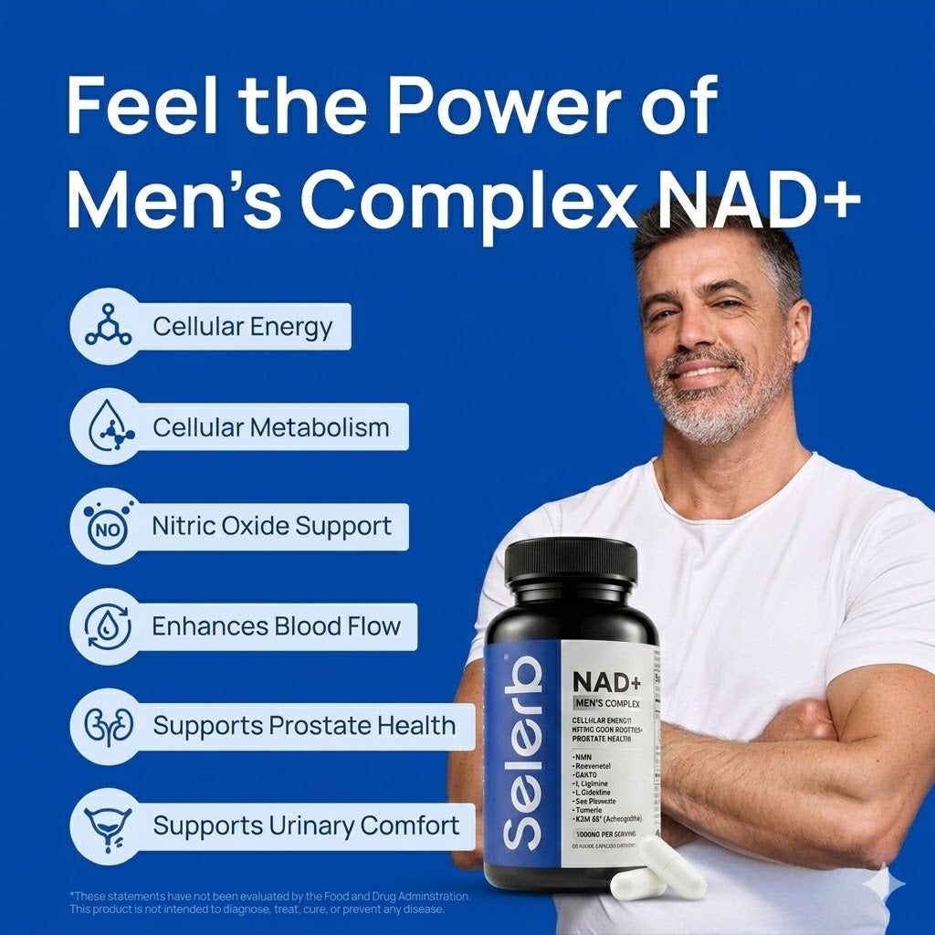 NAD+ Men’s Complex – Energy, Performance & Vitality Boost