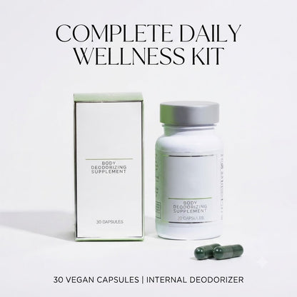 Natural Deodorizing Vegan & Organic Capsules