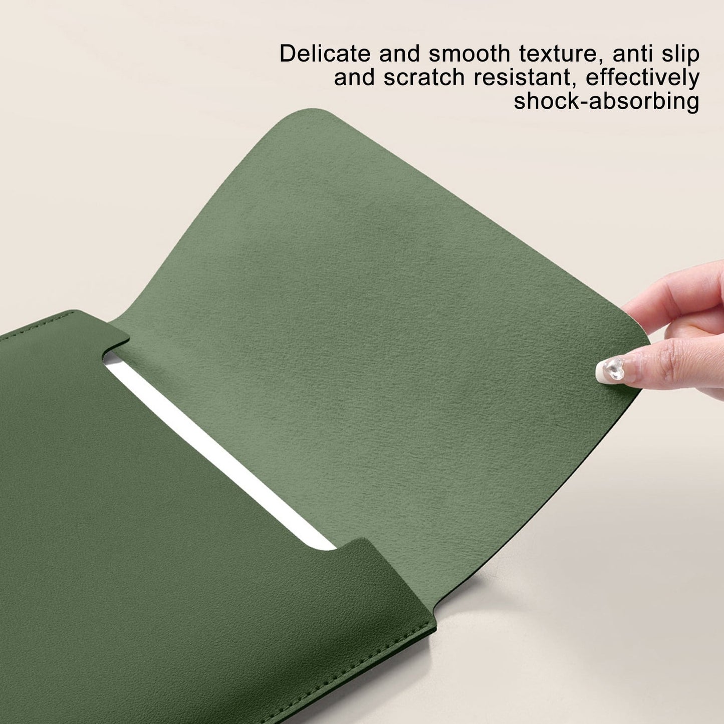 Waterproof Leather Laptop Sleeve