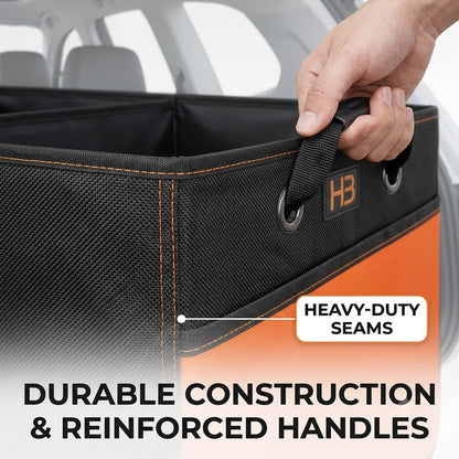 Foldable Car Trunk Storage Box – Multi Purpose Cargo Organizer