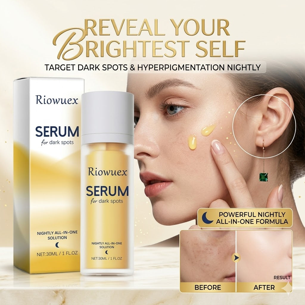Brightening Night Repair Serum – Dark Spot & Even Skin Tone Care