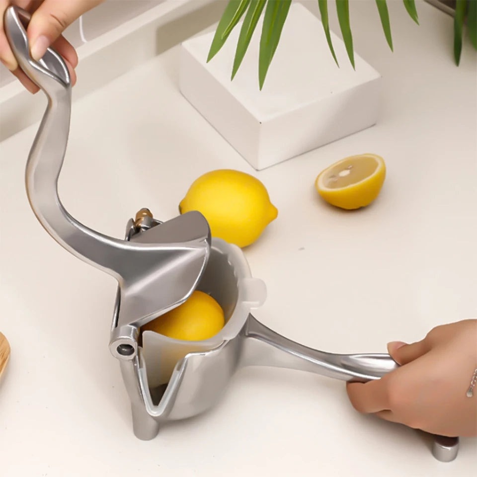 Heavy Duty Manual Fruit Juicer – Removable Hand Press Juice Extractor