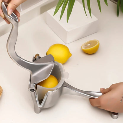 Heavy Duty Manual Fruit Juicer – Removable Hand Press Juice Extractor