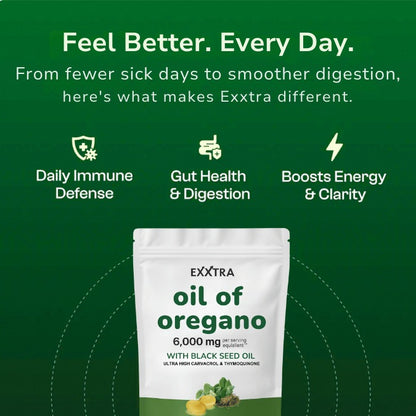 Oil of Oregano Softgels – Natural Herbal Supplement Capsules