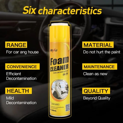 Auto Interior Protectant Foam Cleaner – Easy Car Interior Cleaning Spray