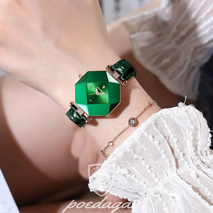 Luxury Waterproof Stainless Steel Quartz Watch for Women