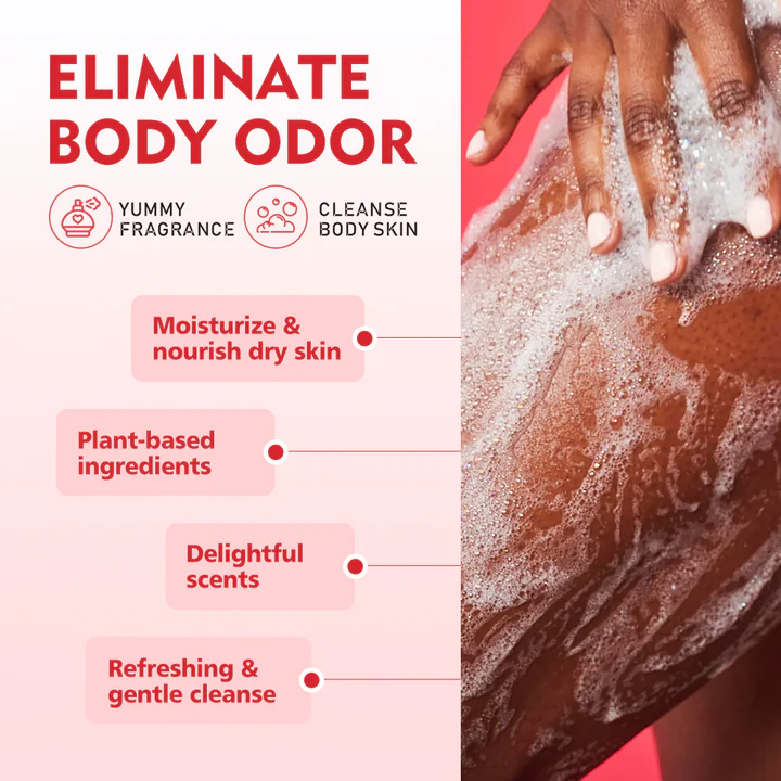 Vegan Body Wash – Moisturizing & Nourishing Shower Gel for Women