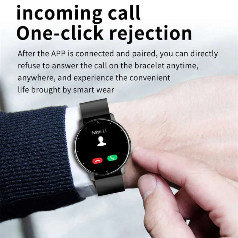 ZL02 Smart Watch – Android Call, Waterproof, Health & Fitness Tracker