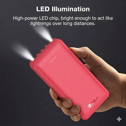 4-in-1 Power Bank 20000mAh – Built-in Cable Fast Charging Solution