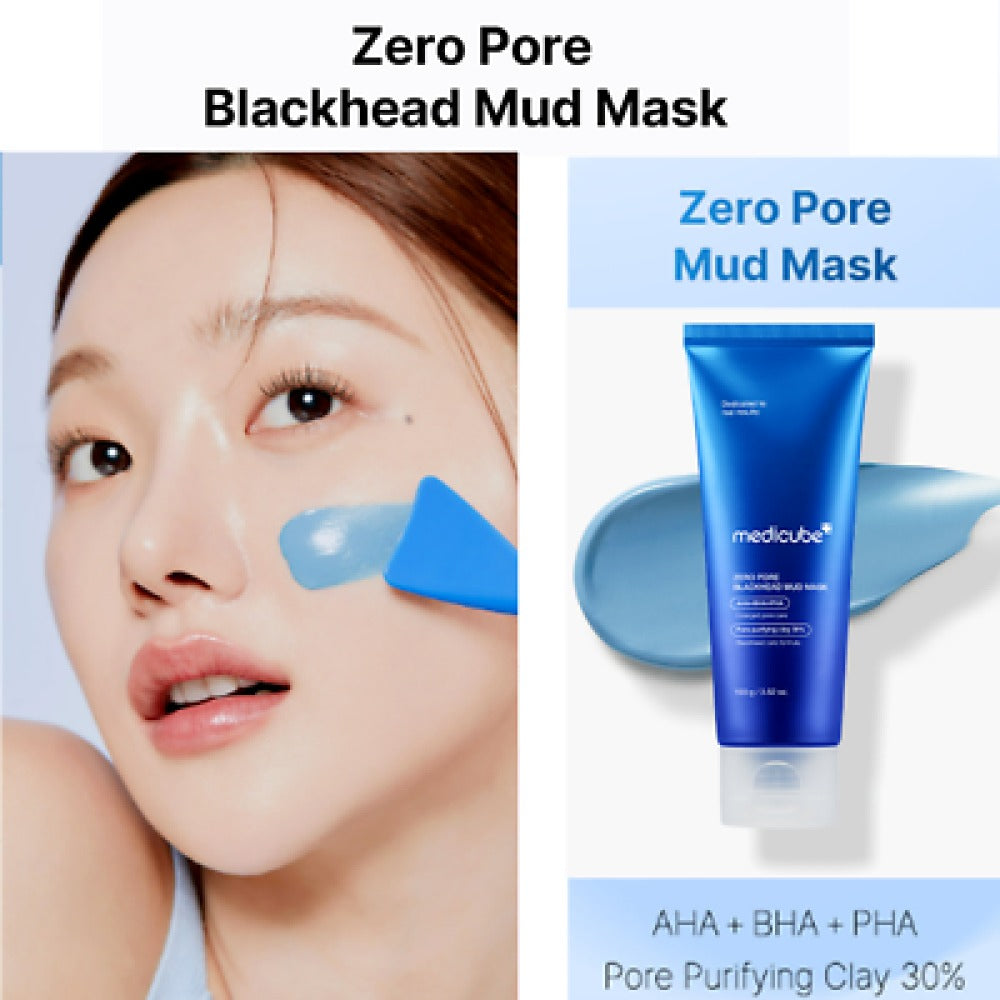 Medicube Zero Pore Blackhead Mud Mask – Deep Cleanse & Pore Care 100g
