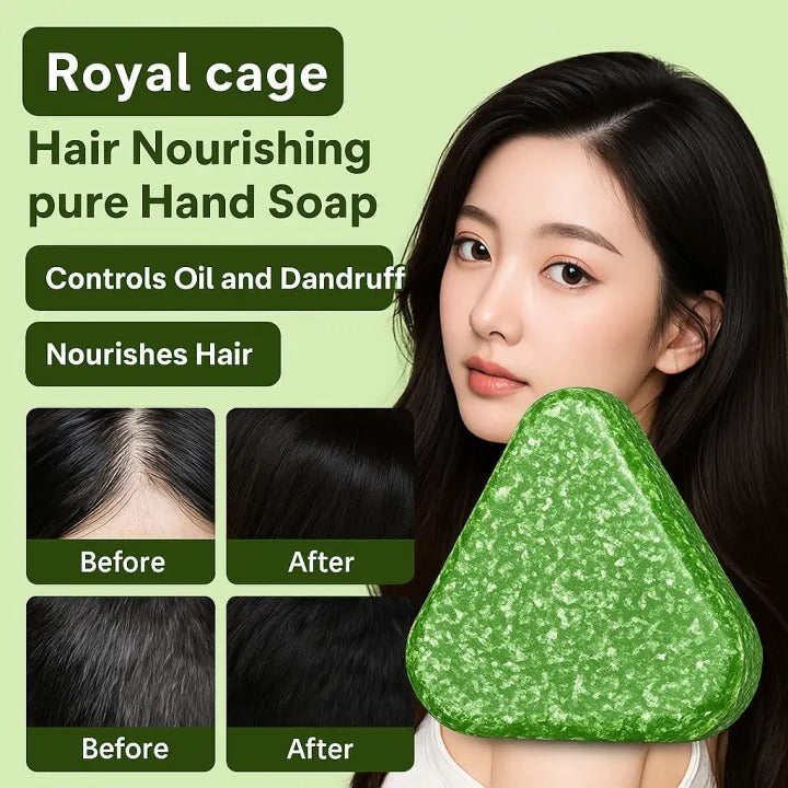 Strengthening Solid Shampoo - Triangle Shaped