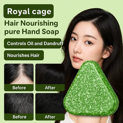 Strengthening Solid Shampoo - Triangle Shaped
