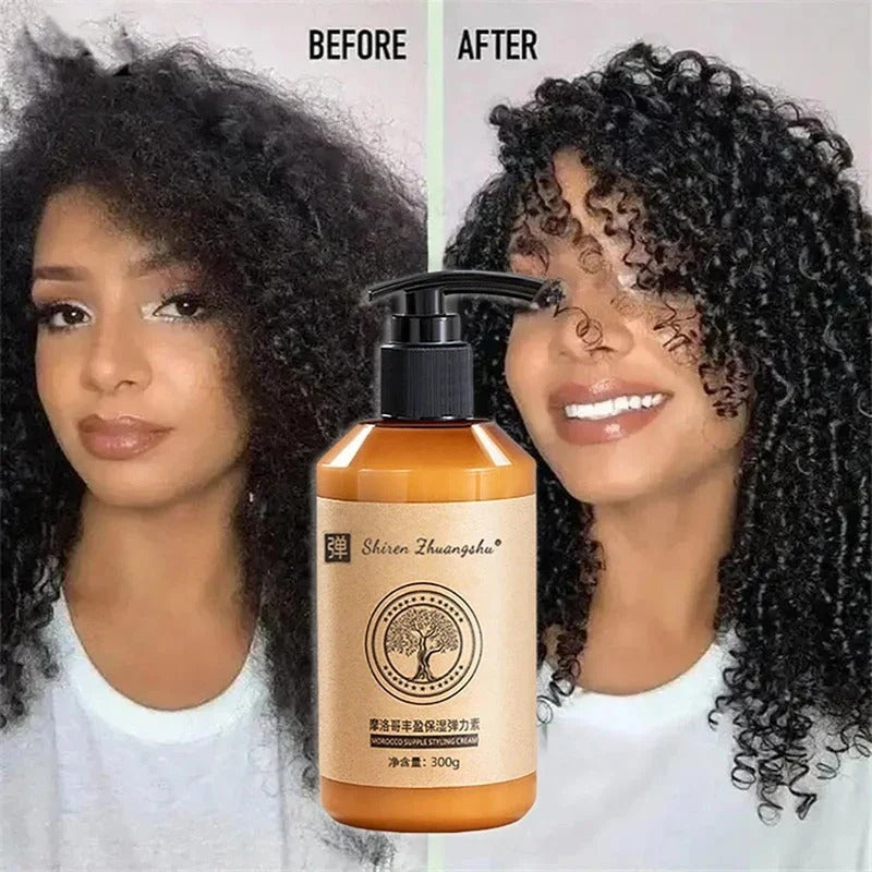 Long-lasting Styling Moroccan Volume Moisturizing Elasticity Cream