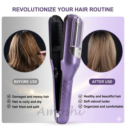 High Performance Automatic Split End Remover – Rechargeable Hair Trimming Tool