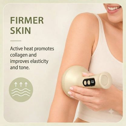 9 Level Electric Smart Cupping Massager – Heated Vacuum Gua Sha Body Massage Cup