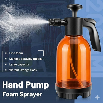 Manual Snow Foam Car Wash Sprayer – Thick Foam Cleaning Pump