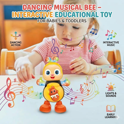 Dancing Musical Bee – Interactive Educational Toy for Babies & Toddlers
