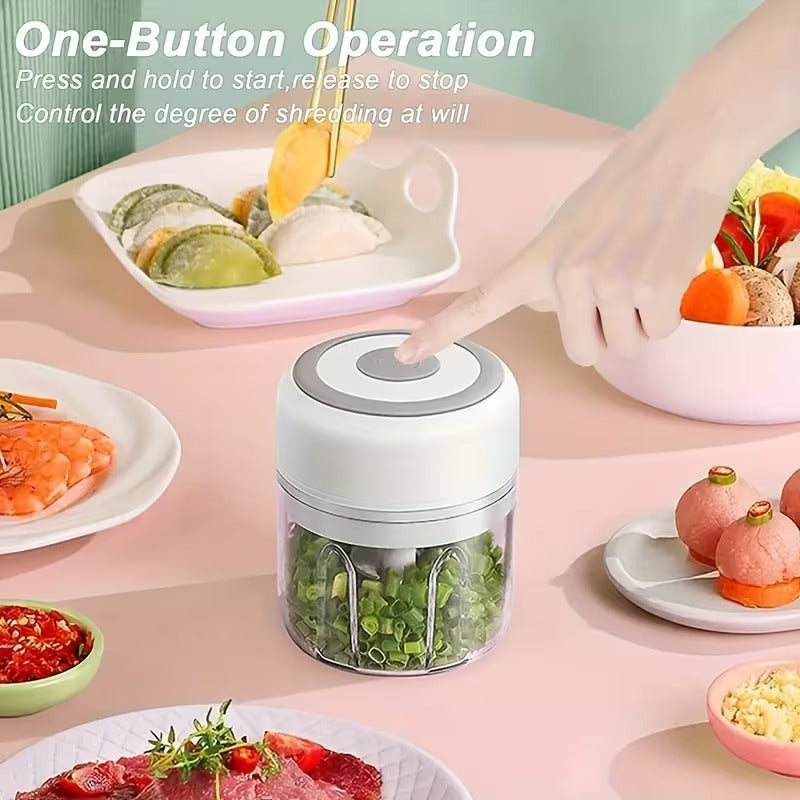 Wireless Mini Electric Garlic Chopper