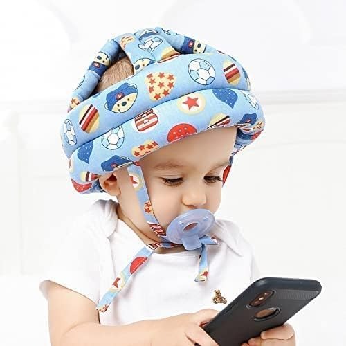 Infant & Toddler Safety Helmet – Adjustable Head Cushion for Crawling & Walking