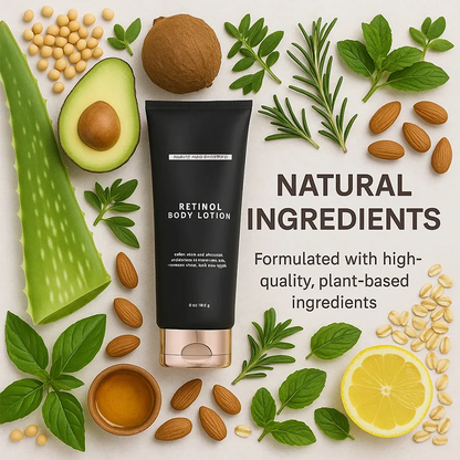 Retinol Body Lotion – Firm, Smooth & Youthful Skin Care
