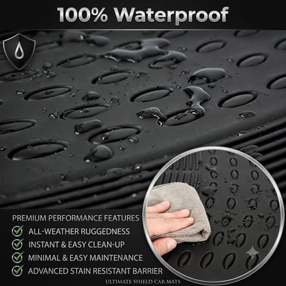 Luxury Anti-Slip Car Floor Mats – Waterproof Universal Fit PVC & XPE Car Mat Set