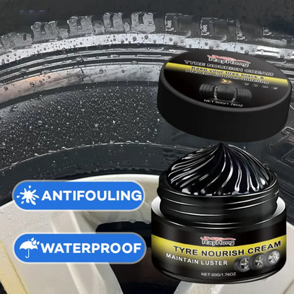 Tyre Nourish Cream – Restore Deep Black Shine & Protection