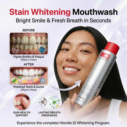 Stain Whitening Mouthwash – Bright Smile & Fresh Breath in Seconds