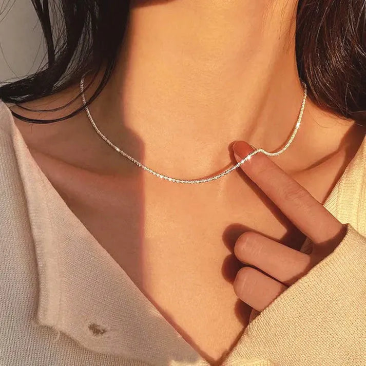 Crystal Tennis Necklace