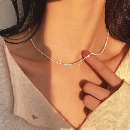 Crystal Tennis Necklace