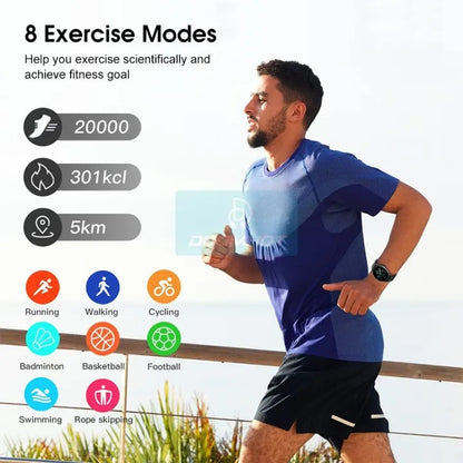 ZL02 Smart Watch – Android Call, Waterproof, Health & Fitness Tracker
