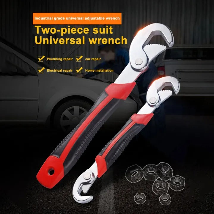 Grip Universal Wrench Set — One Tool, Endless Fits