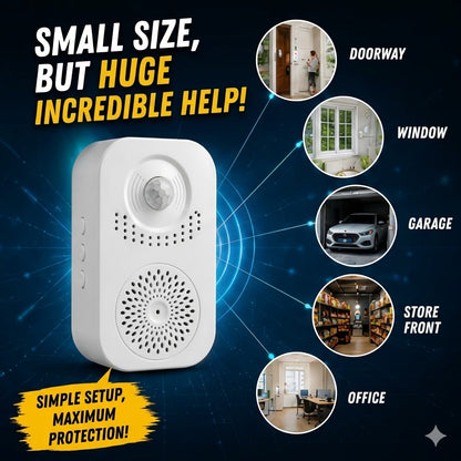 Smart Infrared Motion Sensor Alarm – Wireless Security Alert System
