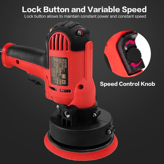 700W Corded Electric Car Polisher — Adjustable Speed Machine