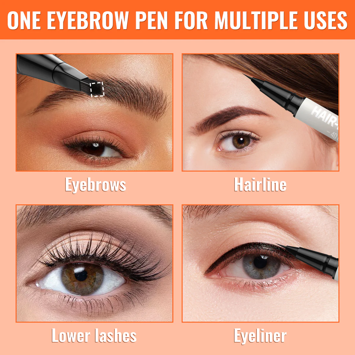 Natural Liquid Brow Pen – Waterproof Microblading Eyebrow Pencil