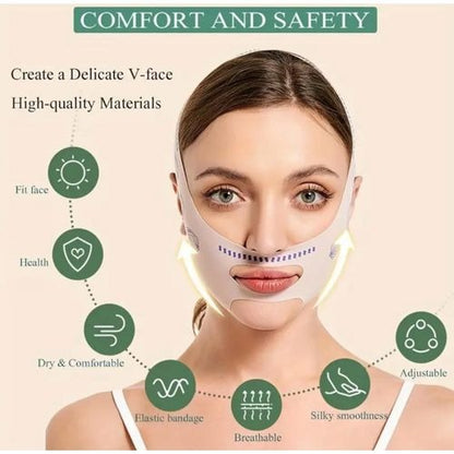 Reusable V Line Face Lifting Mask – Double Chin Shaping Strap