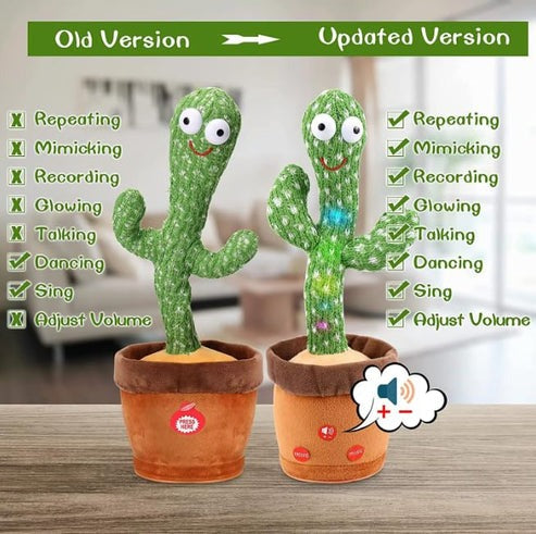 Fun Kidz Dancing Cactus – Singing, Dancing & Talking Toy for Endless Fun