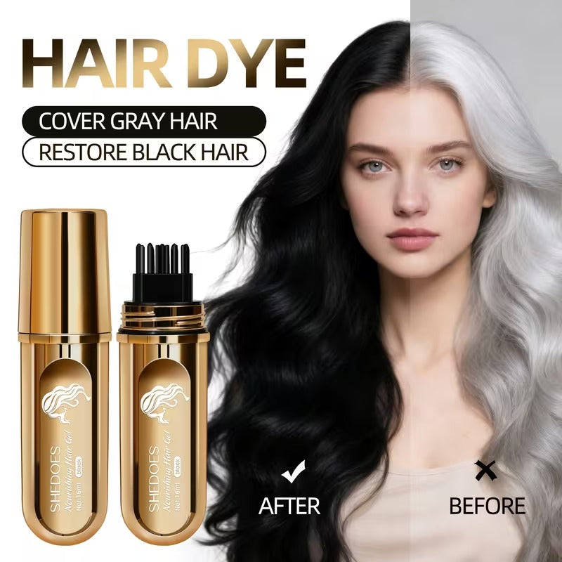 Hair Dye Comb – Instantly Turn Grey Hair Back to Natural Black
