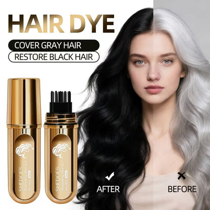 Hair Dye Comb – Instantly Turn Grey Hair Back to Natural Black