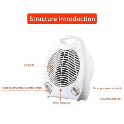 Zep FK 1/0 Fan Heater — 2000W Fast Home Heating