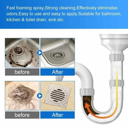 Pipe Cleaning Deodorizing Foam