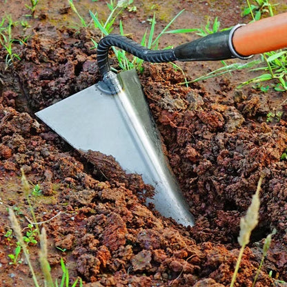 Jingsida Carbon Steel Triangular Hoe Soil Digging Tool