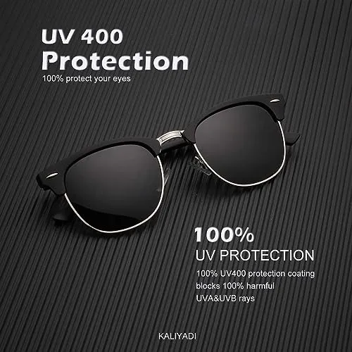 Ultra-Light Square Metal Sunglasses – Fashion Driving Shades for Men