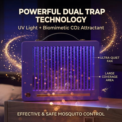 2 in 1 Rechargeable Mosquito Killer Lamp – Desktop & Hanging Bug Zapper