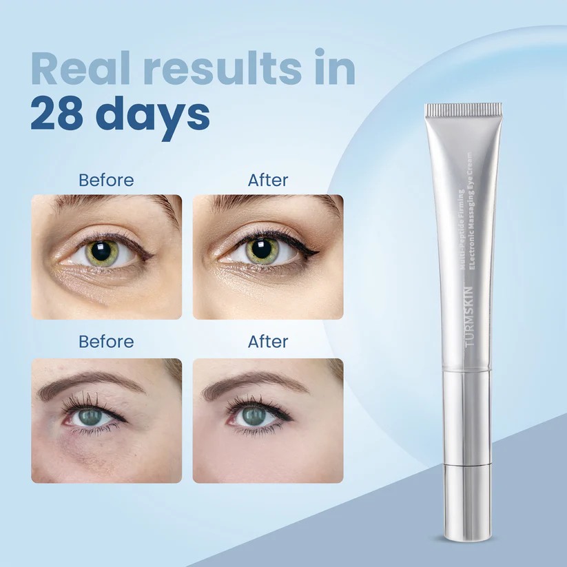 Organic Electronic Massage Eye Cream – Anti Aging, Wrinkle Repair & Dark Circle Treatment