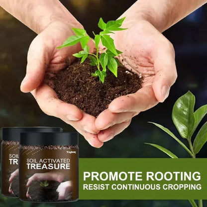 Soil Activated Growth Enhancer – Germination Booster & pH Balancing Activator